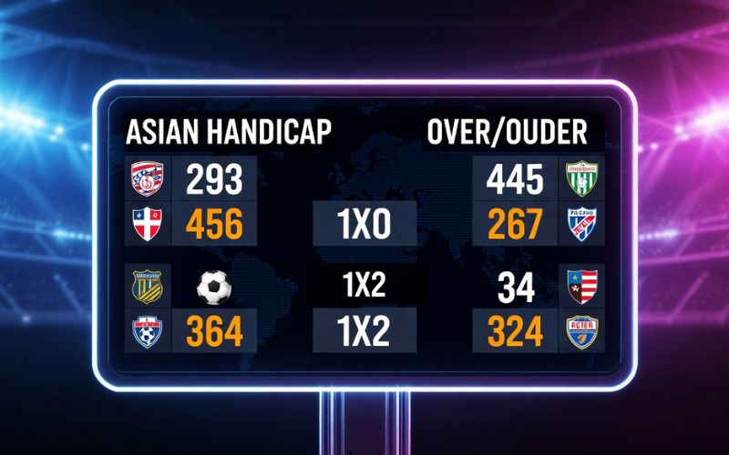 odds bóng đá trực tuyến